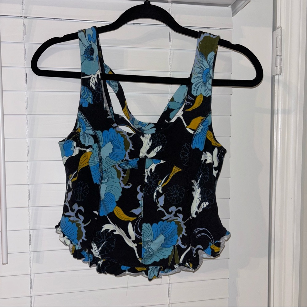 Free People Sample Sale Floral Top – Size Small – Never Produced